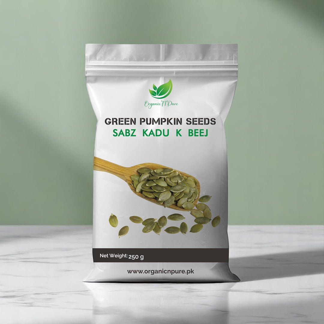 GREEN PUMPKIN SEEDS(سبز کدو کے بیج)