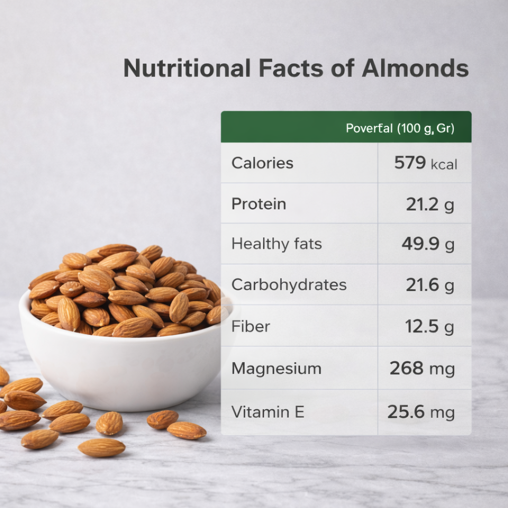 ALMONDS(ABDUL WADI) (بادام)