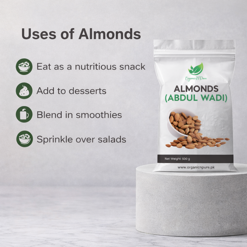 ALMONDS(ABDUL WADI) (بادام)