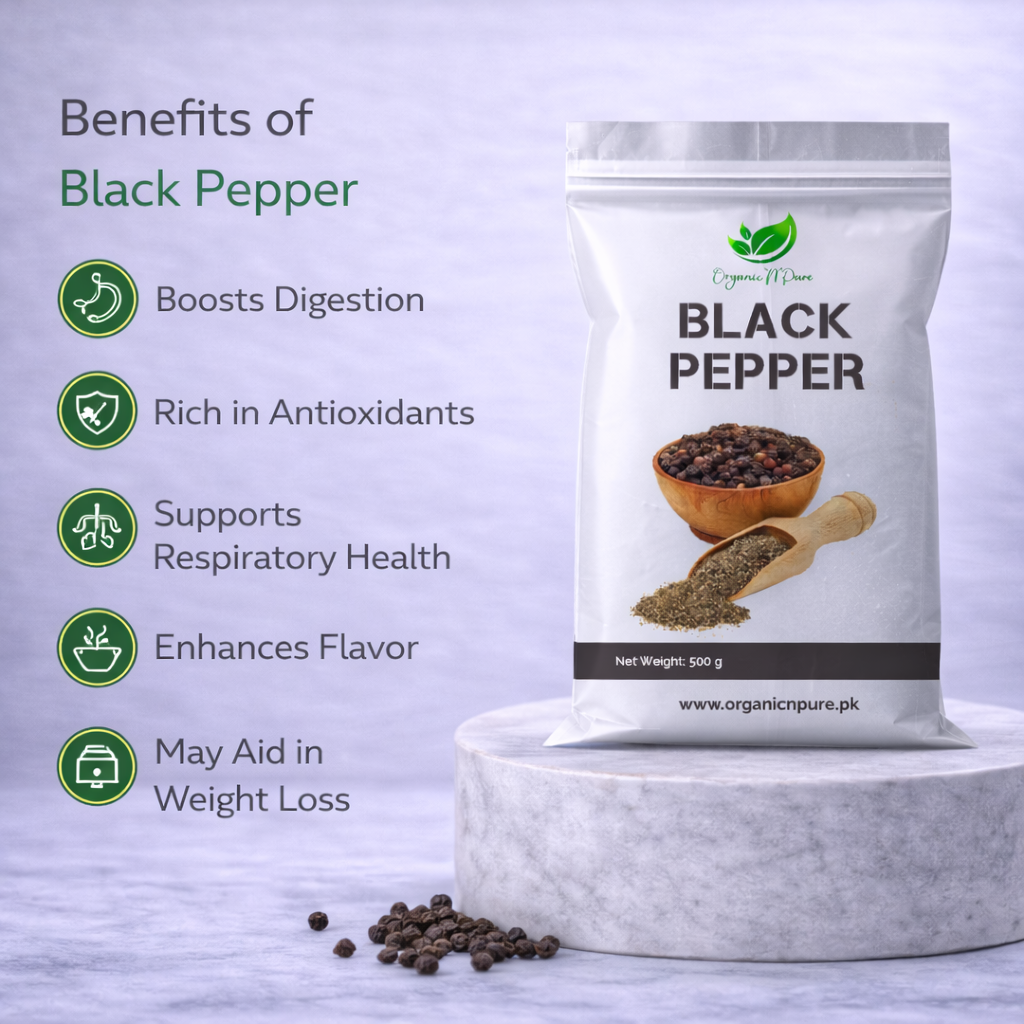 BLACK PEPPER (کالی مرچ)