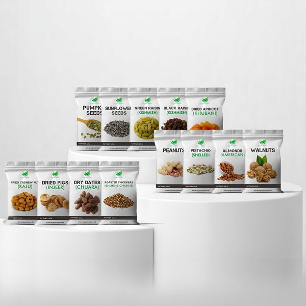 2KG DRY FRUITS BUNDLE (160 Grams Each)