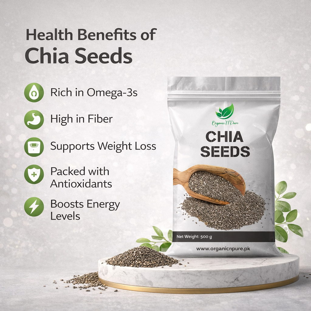CHIA SEEDS (چیا کے بیج)