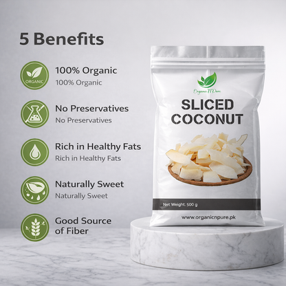 SLICED COCONUT (ناریل)