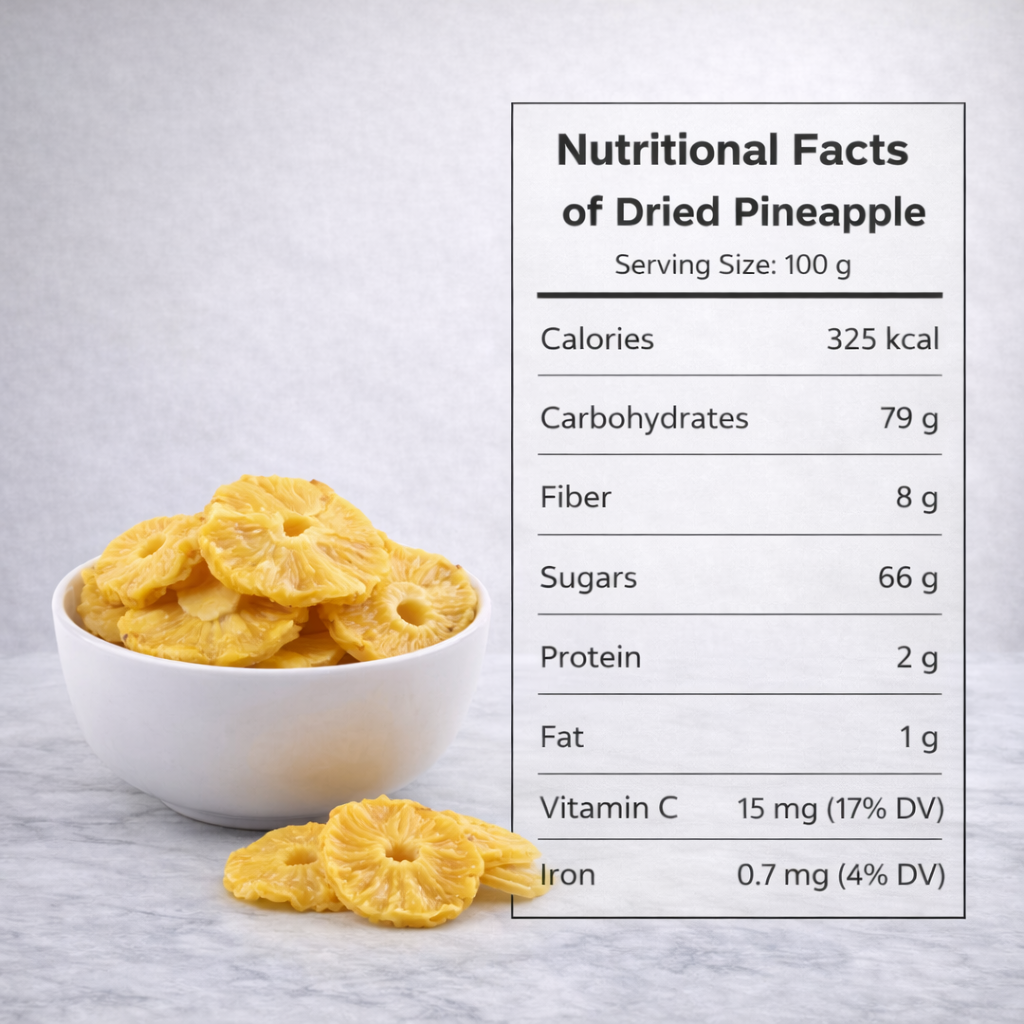 DRIED PINEAPPLE