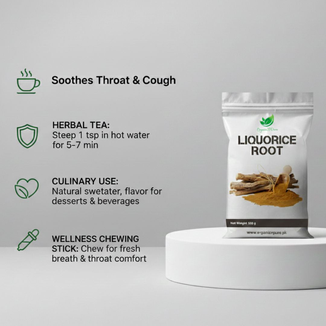 LIQUORICE ROOT (ملٹھی)
