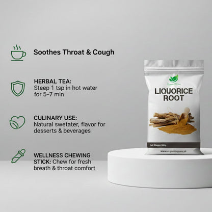 LIQUORICE ROOT (ملٹھی)