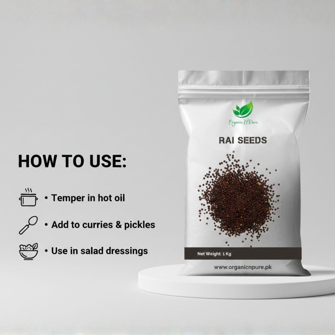 RAI SEEDS (MUSTARD SEEDS)