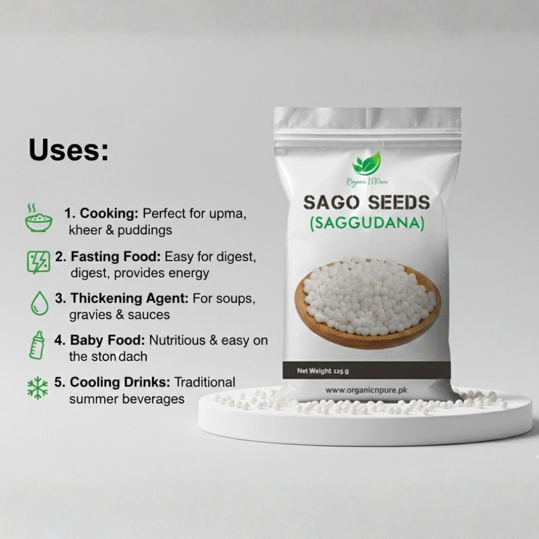 SAGO SEEDS (Saggu Daana)