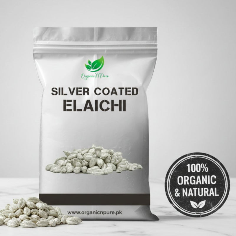 SILVER COATED ELAICHI (چاندی کی کوٹنگ والی ایلیچی)