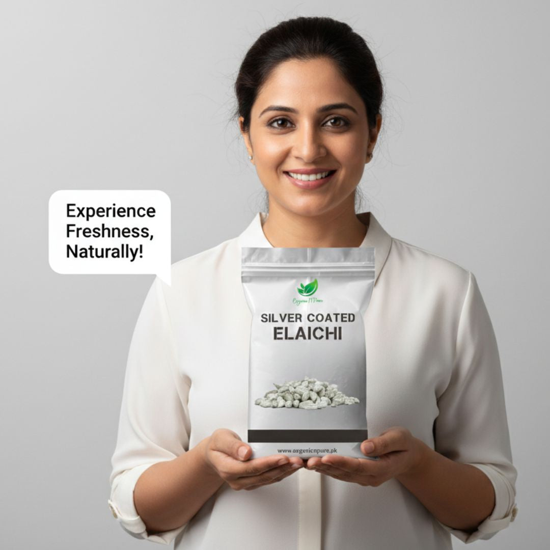 SILVER COATED ELAICHI (چاندی کی کوٹنگ والی ایلیچی)