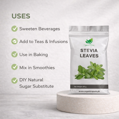 Natural Stevia Leaves (Zero Calorie Sugar)