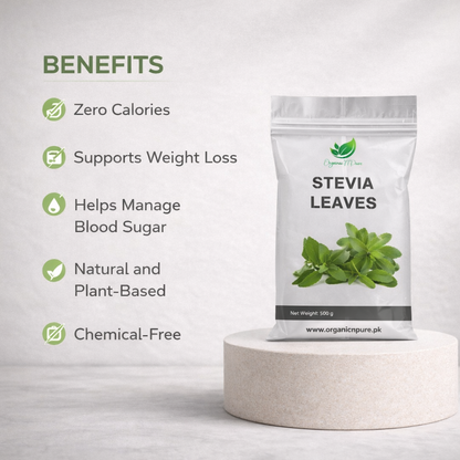 Natural Stevia Leaves (Zero Calorie Sugar)